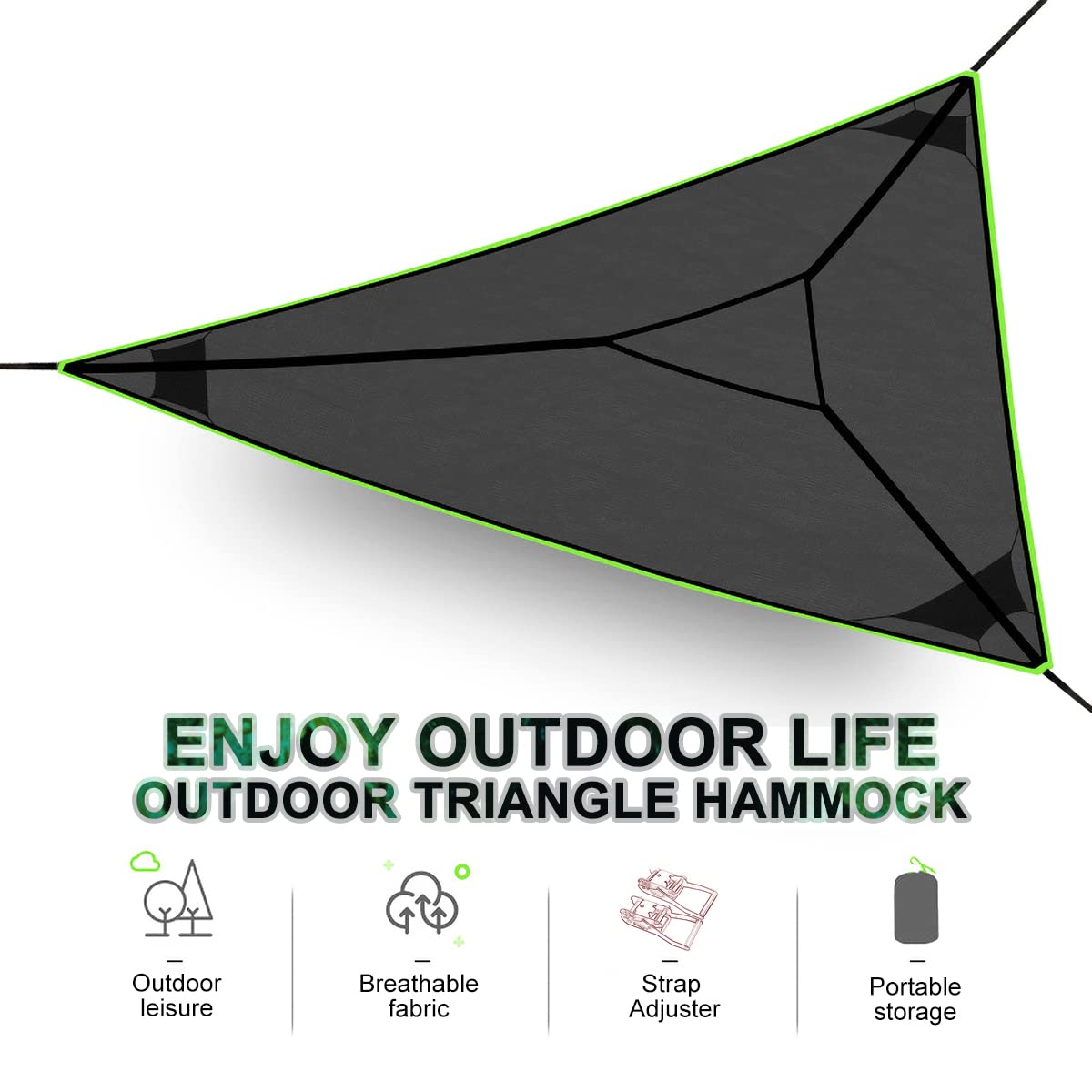 Multi Person Portable Giant Aerial Camping Hammock Tree House Air Sky Tent-xinru