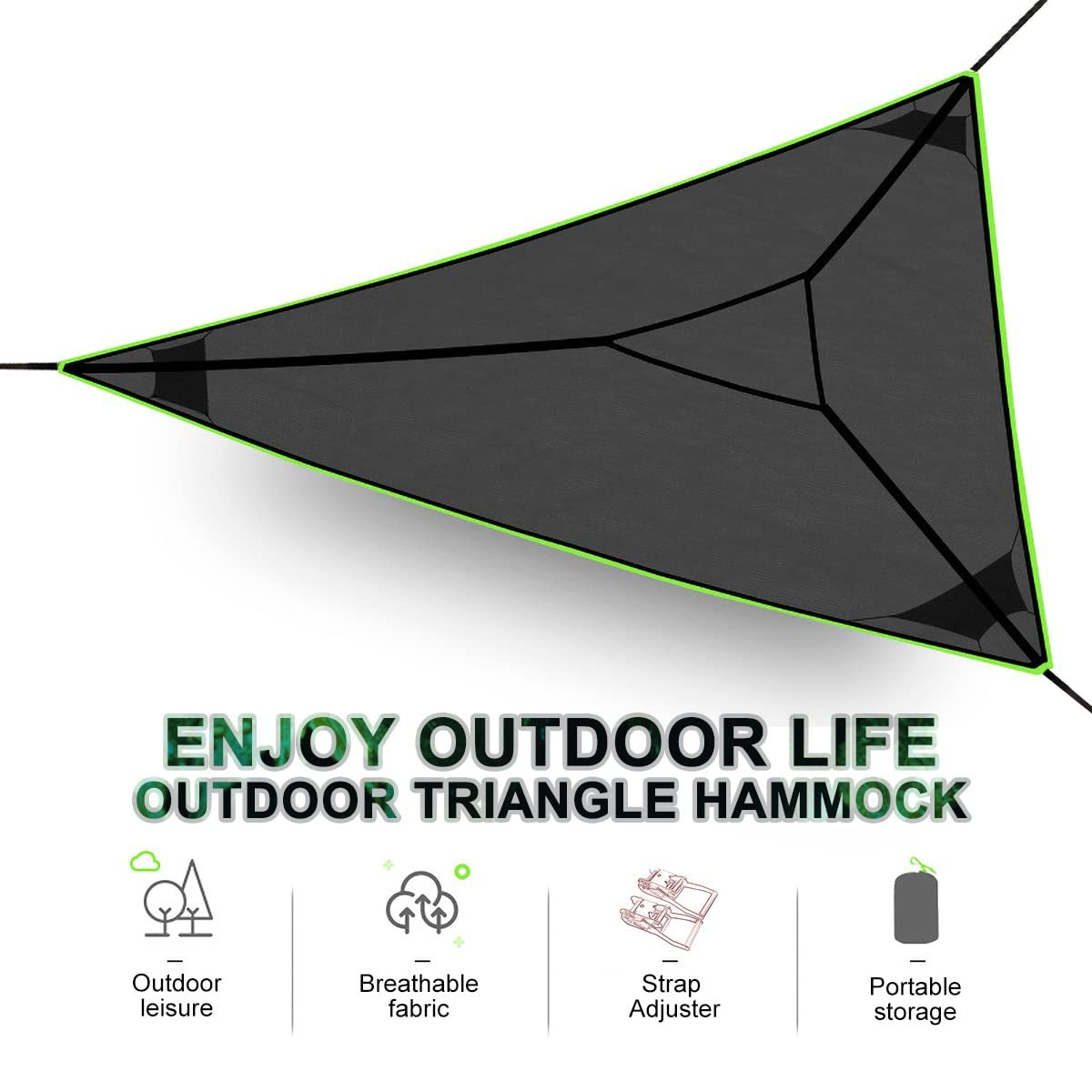 Multi Person Portable Giant Aerial Camping Hammock Tree House Air Sky Tent-xinru