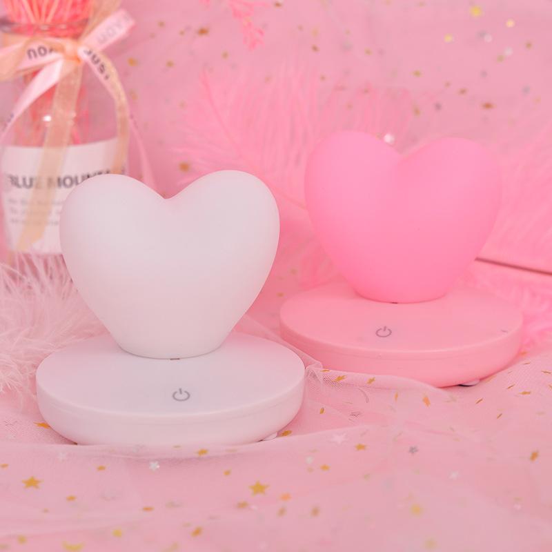 Rechargeable Romantic Energy Saving Bedroom Bedside Night Light-xinru