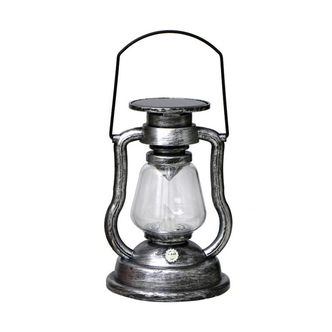 Vintage Wall Light Solar Power Rechargeable Yellow LED Light-xinru