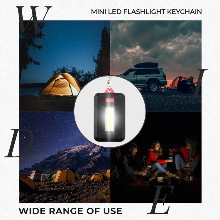 Mini LED Flashlight Keychain-xinru