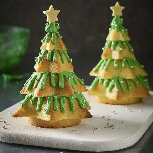 Christmas Tree Handmade DIY Silicone Cake Baking Mould-xinru