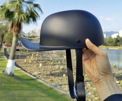 Baseball Cap Motorcycle Helmet-xinru shop