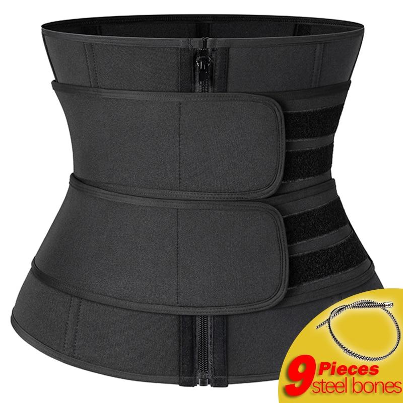Ladies Neoprene Waist Trainer Sauna Sports Belt Shapewear-xinru