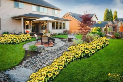 Solar Sunflower Outdoor Garden Lights-xinru