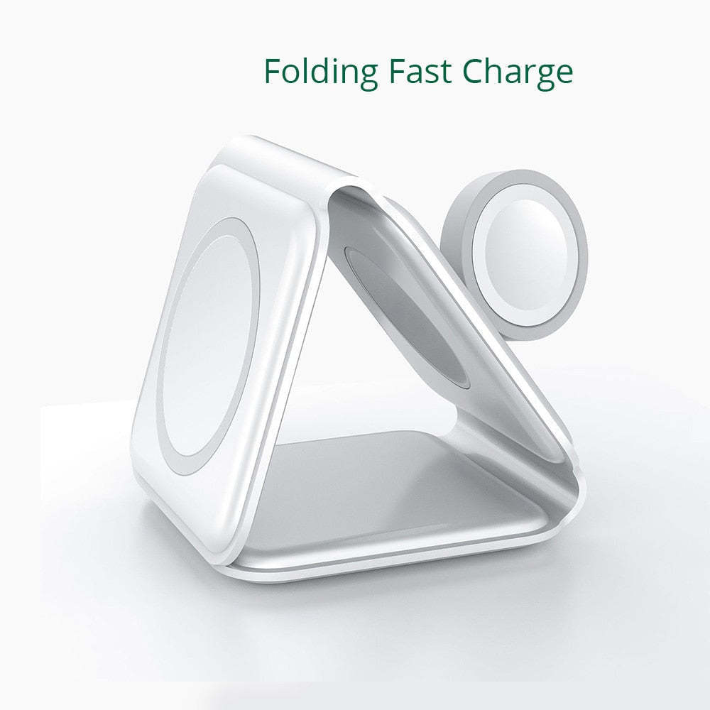 3 in 1 Foldable Wireless Charger-xinru