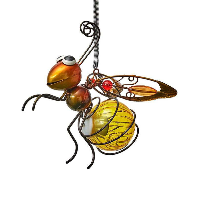 Hanging LED Solar Flying Bug Decor-xinru
