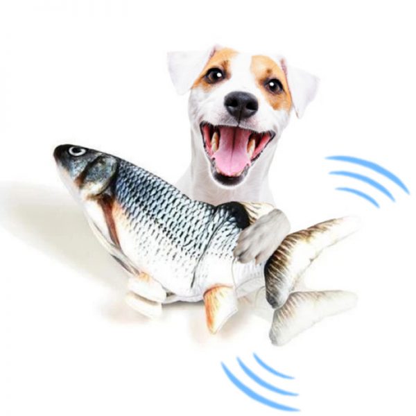 Interactive Flopping Fish Toy For Cats and Dogs-xinru
