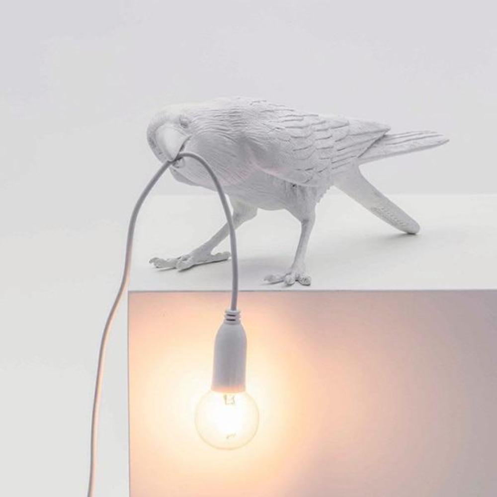Auspicious Bird Raven Standing Table Lamp-xinru