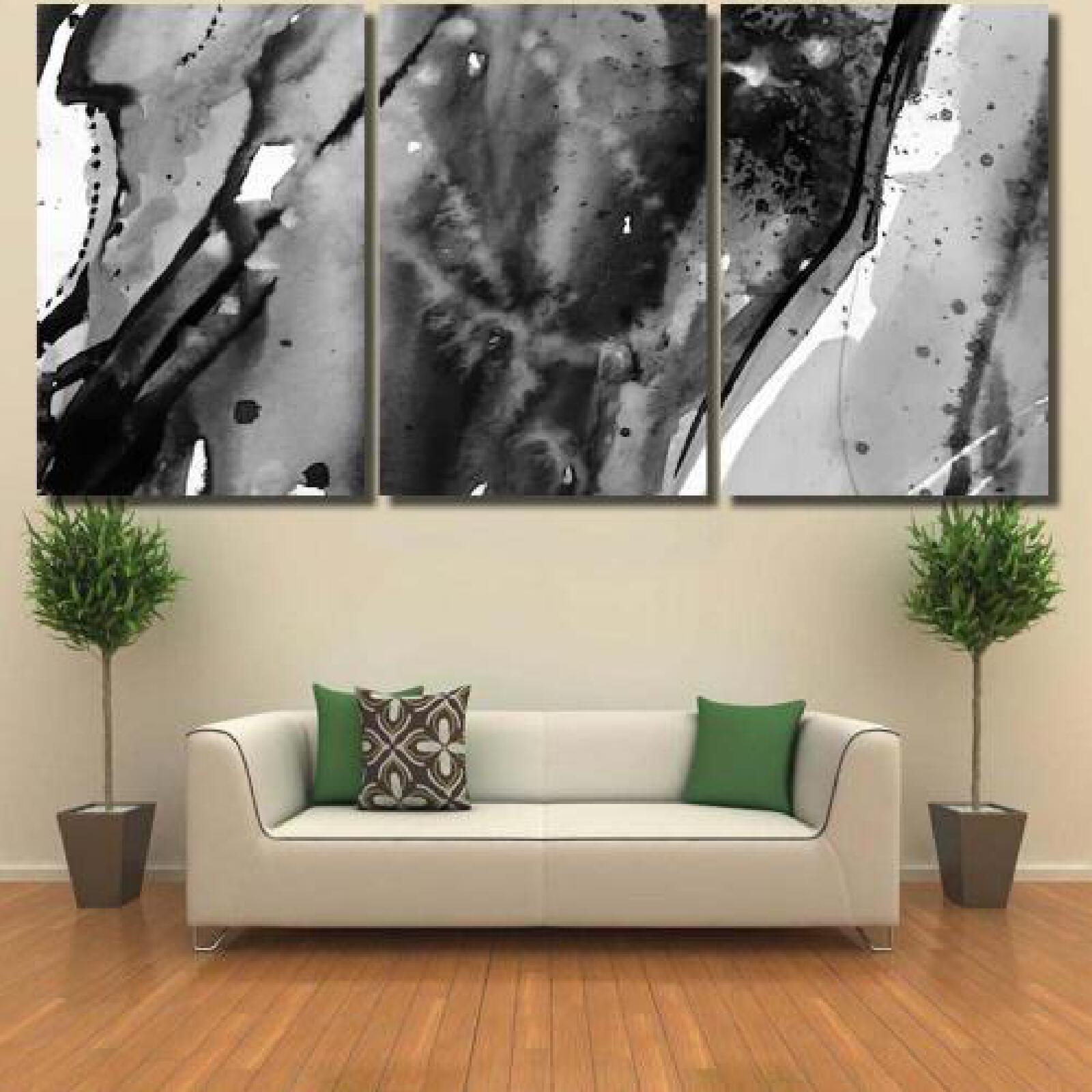 Black White Abstract Watercolor Texture-xinru shop