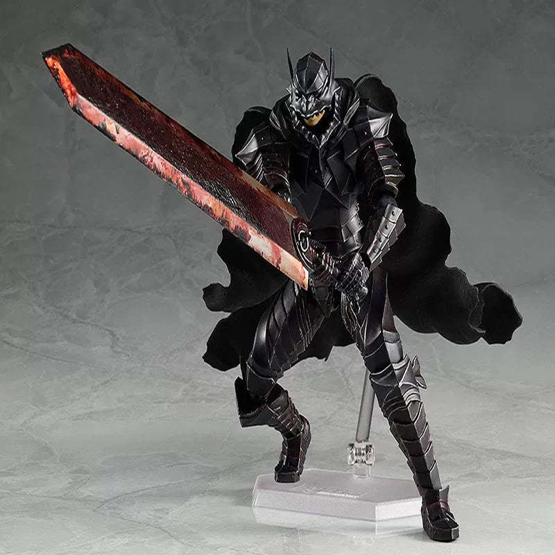Berserk Guts Black Swordman Figure Action Figure Toy Model-xinru