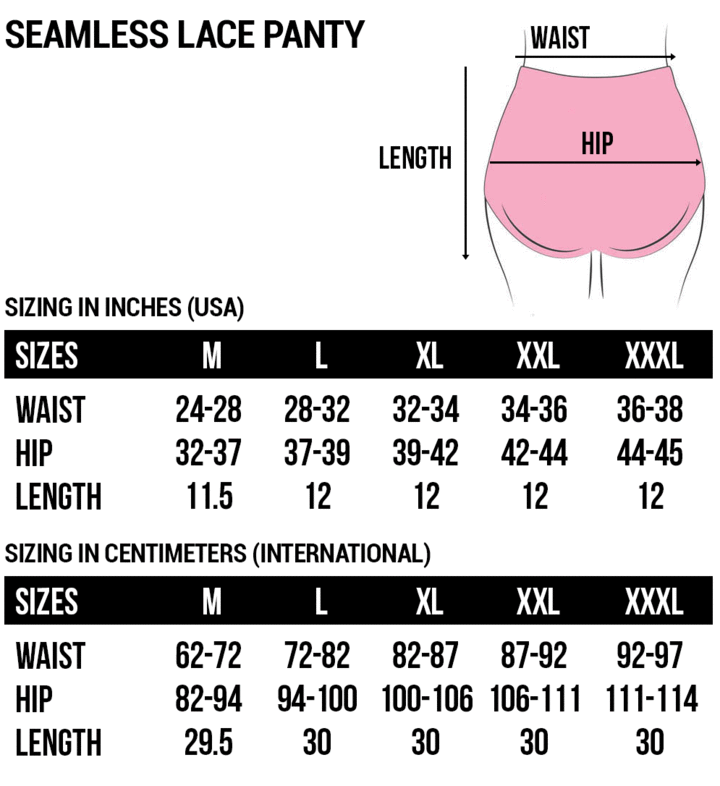 Women Seamless Lace Panties Breathable High Waist Butt Lift Briefs Underwea-xinru