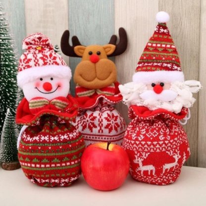 Lovely Doll Christmas Gift Bags-xinru shop