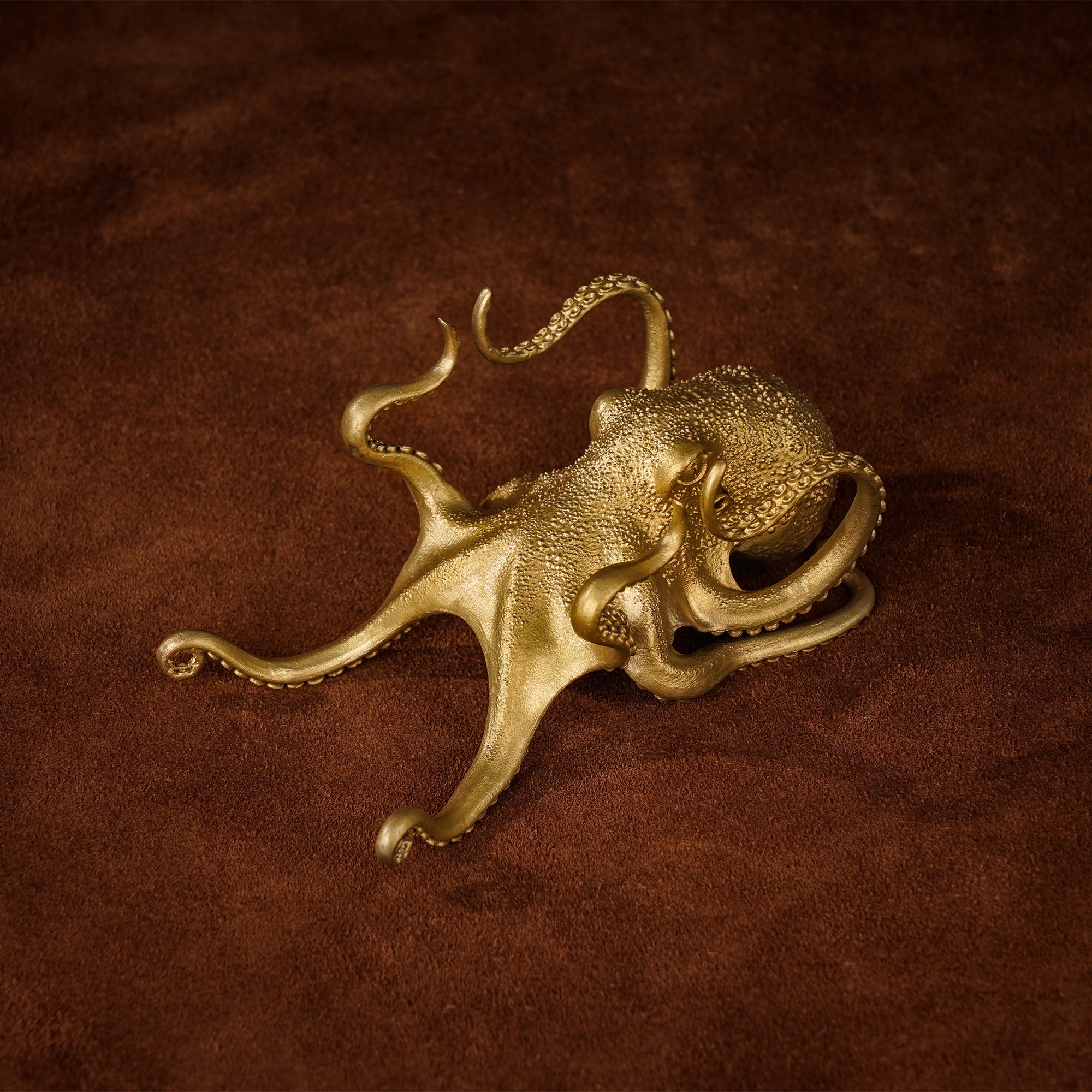 Octopus Phone Holder Bronze-xinru shop
