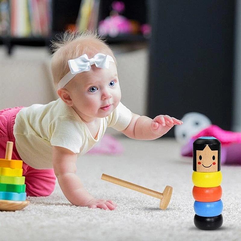 Unbreakable Wooden Man Magic Toy-xinru