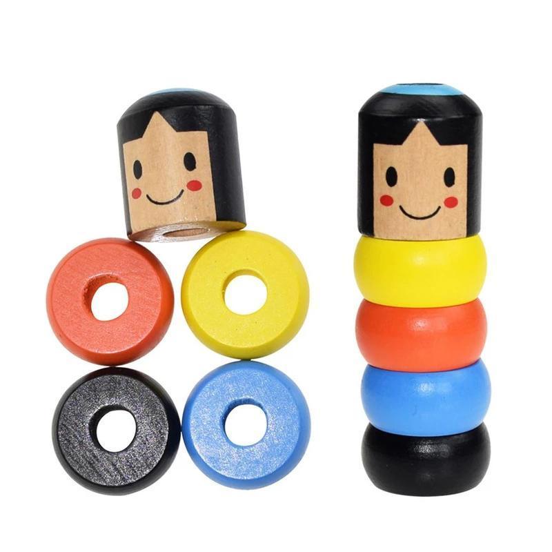 Unbreakable Wooden Man Magic Toy-xinru