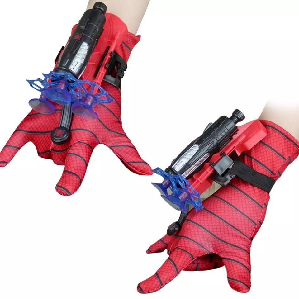 Spiderman Launcher Spinning Sticky Wall Soft Bullet Wrist Toy-xinru