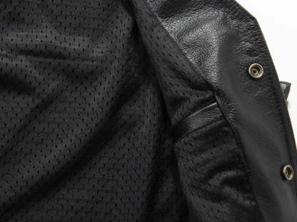 Motorcycle Chain Leather Vest-xinru shop