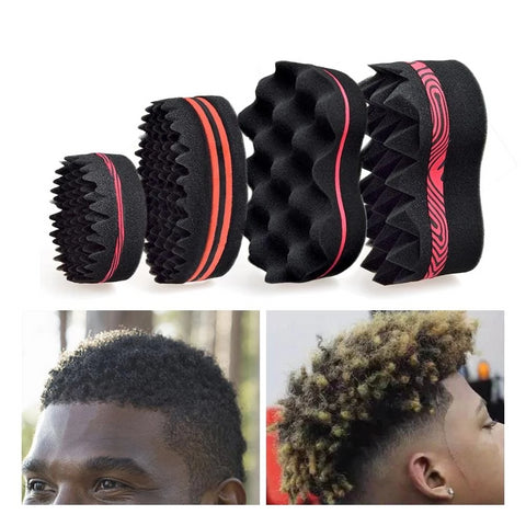 Hair Sponge Curl Brush Twist Curly Dread Afro Black Curly Men Man