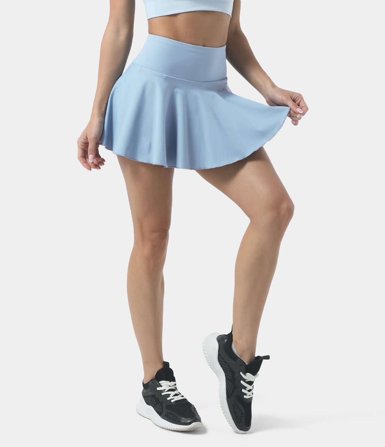 Women's Athletic High Waisted Tennis Skirts With Pockets-xinru shop