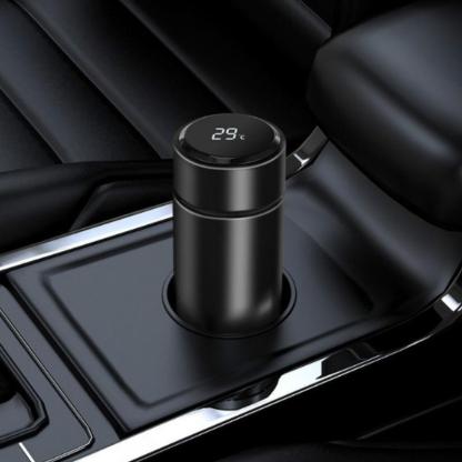 Intelligent Insulated Thermos Bottle with Temperature Display-xinru