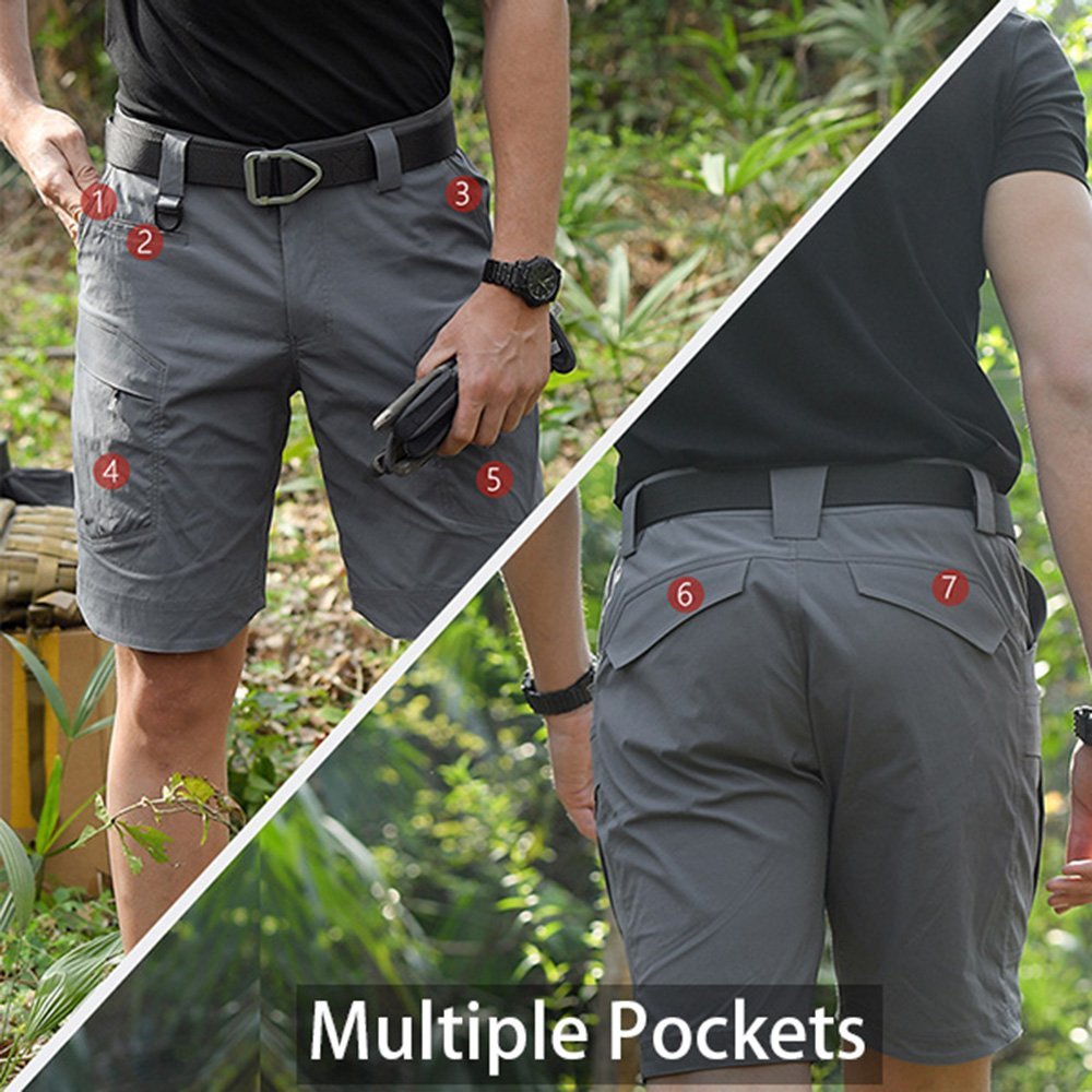 Men's Multifunctional Outdoor Tactical Shorts-xinru