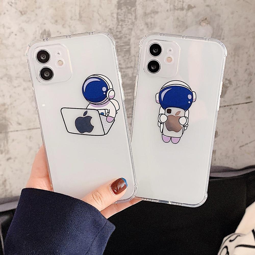 Astronaut Clear Case-xinru