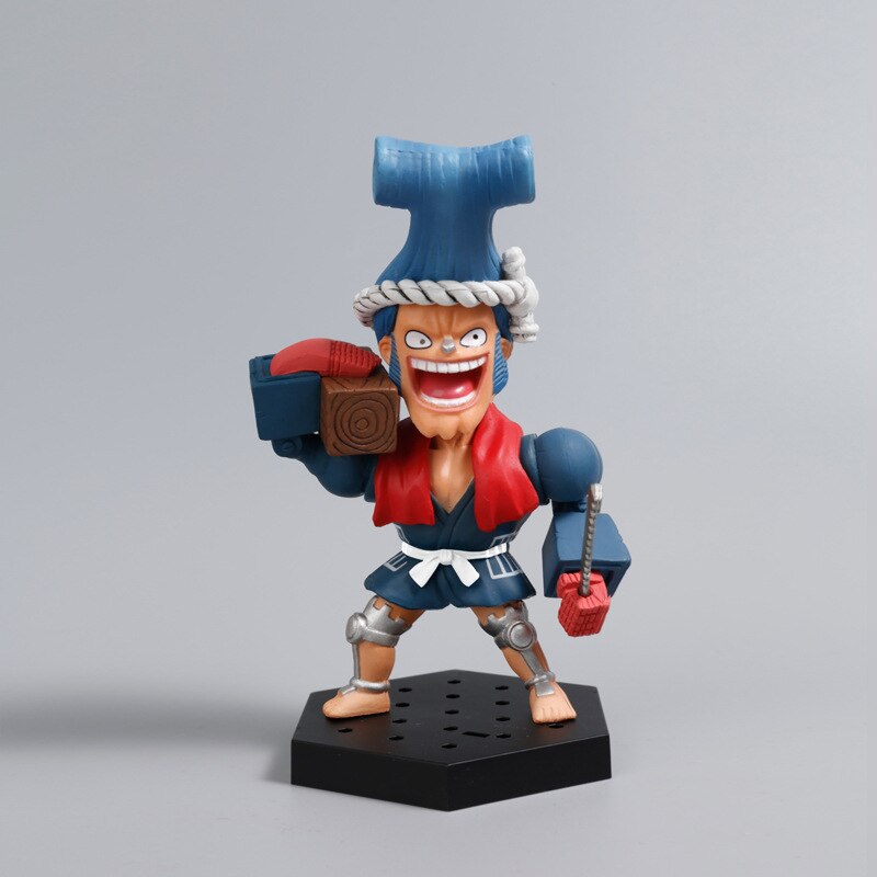 MINI Luffy Nami Model Action PVC Figure Anime Kimono Kingdom Desktop Decoration-xinru