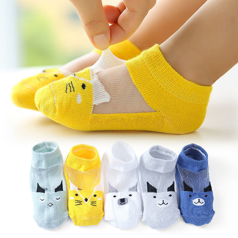 Children's Baby Summer Thin Comfortable Breathable Socks-xinru
