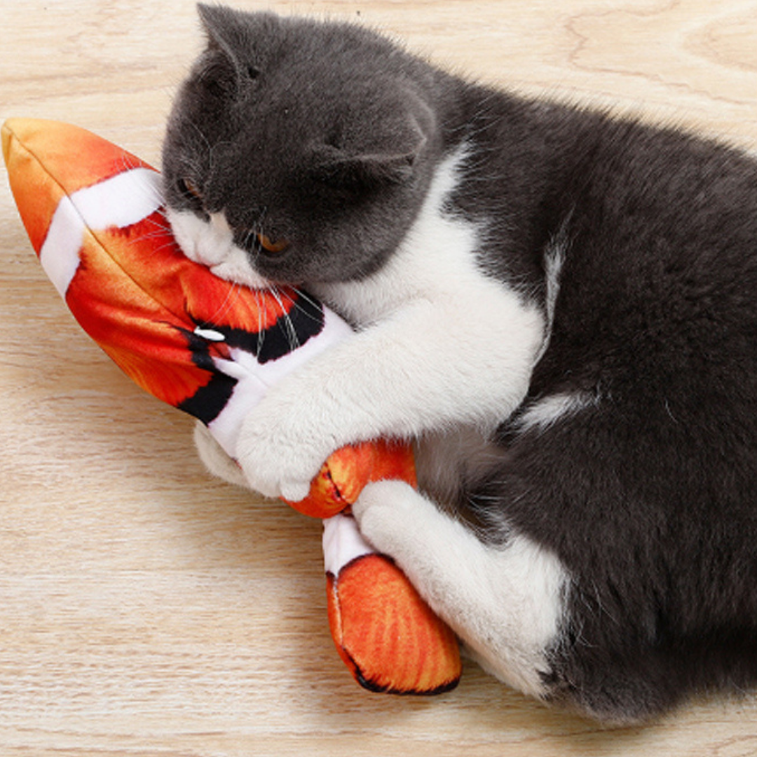 Simulation Electric Floppy Fish Interactive Pets Toy-xinru