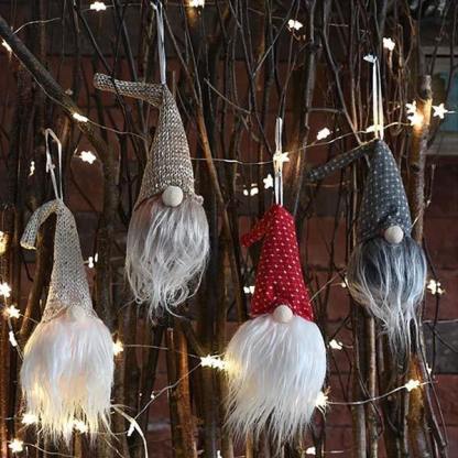 Light Bearded Hanging Decoration  Christmas Gnomes-xinru shop