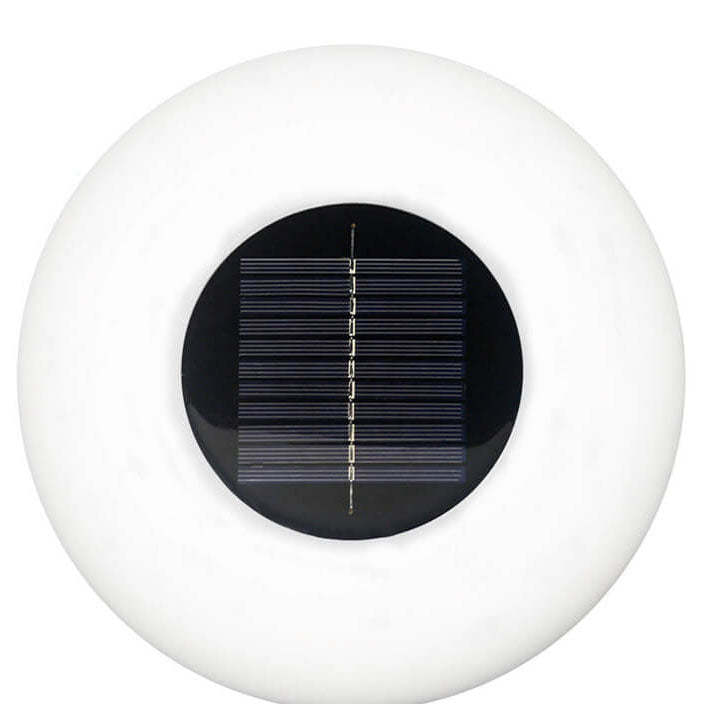 Solar Round Pool Light LED Inflatable Outdoor Waterproof Floating Light-xinru