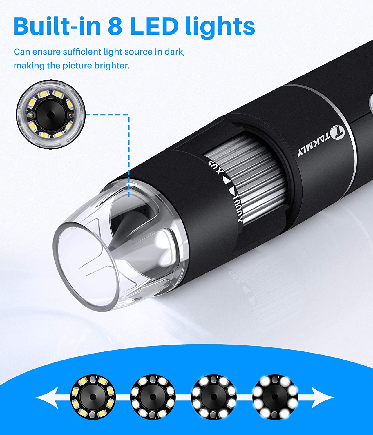 Wireless Digital Microscope Handheld USB HD Inspection Camera-xinru