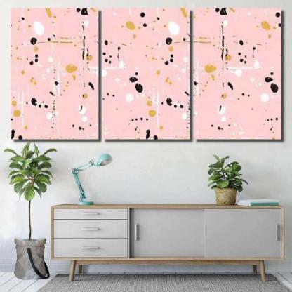 Brush Strokes Paint Splashes Seamless Pattern-xinru shop