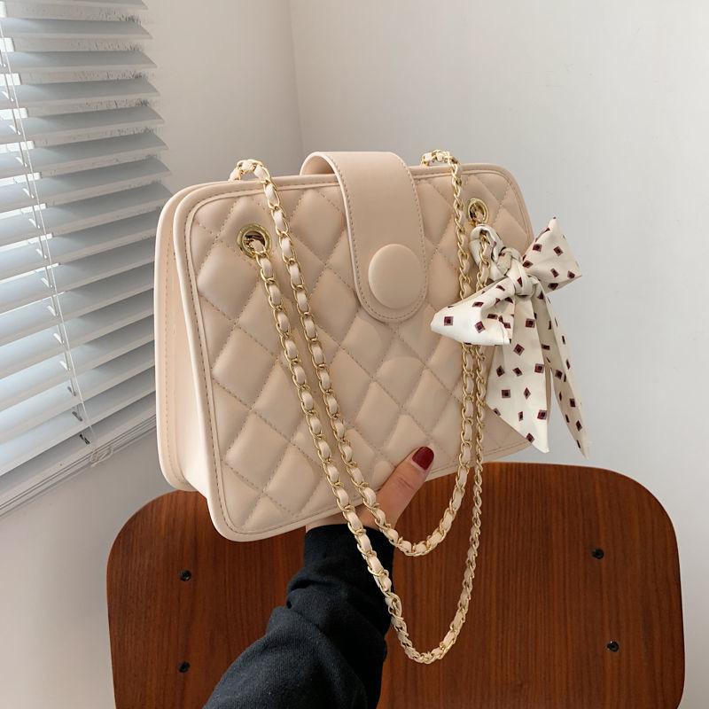 ボウチェーンショルダーバッグ-xinru shop