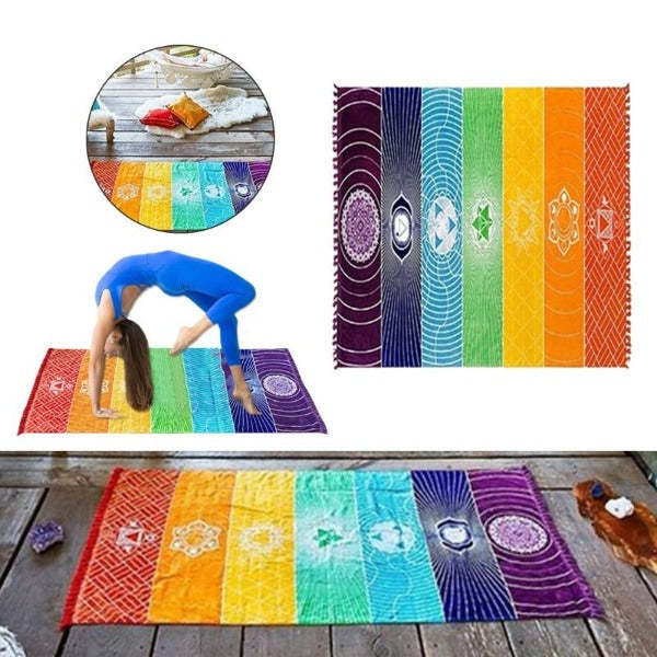 Rainbow Chakra Tapestry-xinru shop