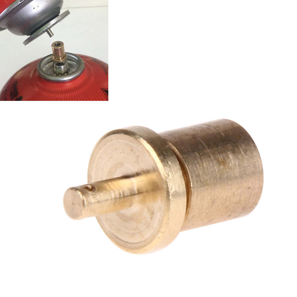 Camping Stove Metal Gas Refill Adapter For Outdoor Hiking-xinru