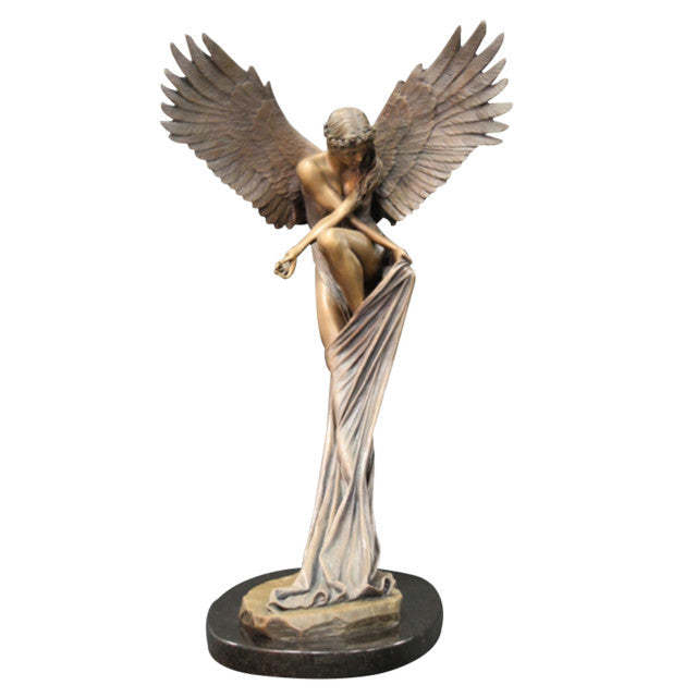 Redemption Angel Creative Sculpture Garden Decoration Home  Figurines-xinru
