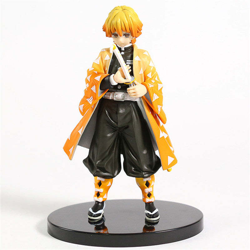 Demon Slayer Anime Figure Kamado Tanjirou Hinokami Kagura Action Figure-xinru