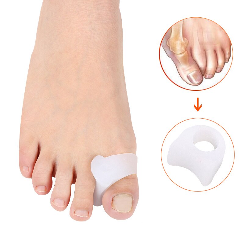 Foot Care Pain Relief Correction Toe Separator 2pcs-xinru