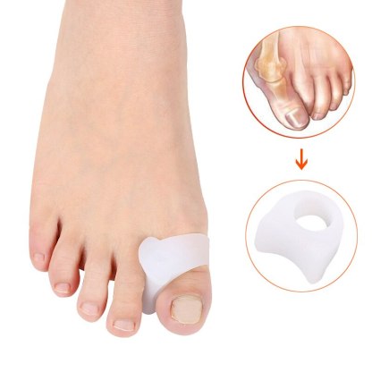 Foot Care Pain Relief Correction Toe Separator 2pcs-xinru