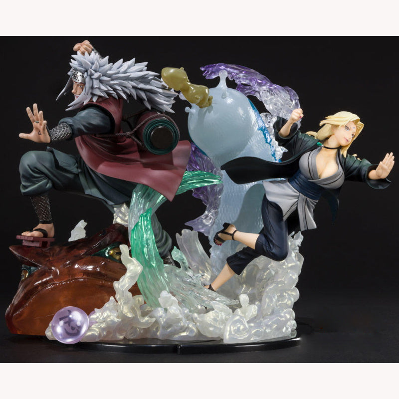 Naruto Shippuden's Legendary Sannin Jiraiya  Collectible PVC Action Figure-xinru