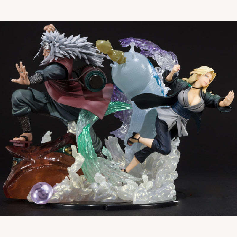 Naruto Shippuden's Legendary Sannin Jiraiya  Collectible PVC Action Figure-xinru