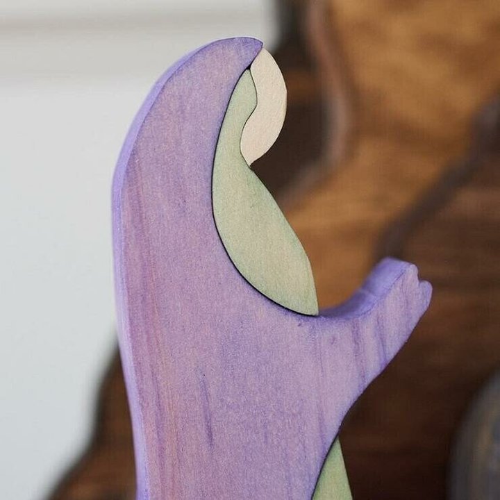 Easter Scene Wooden Decoration-xinru