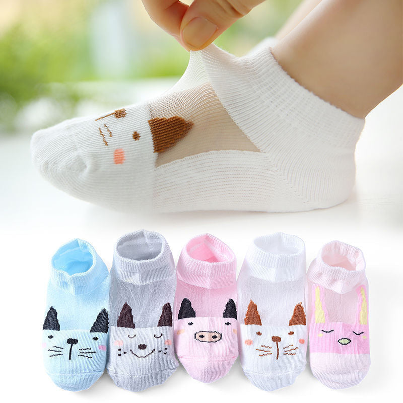 Children's Baby Summer Thin Comfortable Breathable Socks-xinru