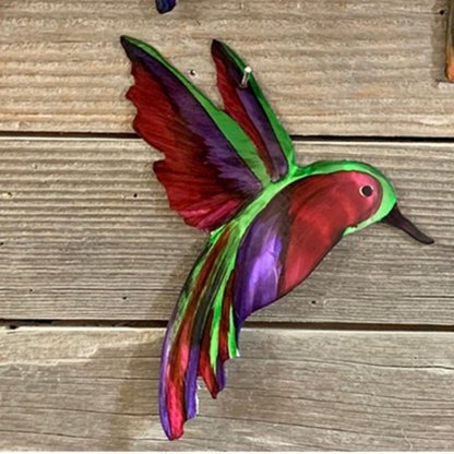 Hummingbirds Metal Art Yard Art-xinru shop