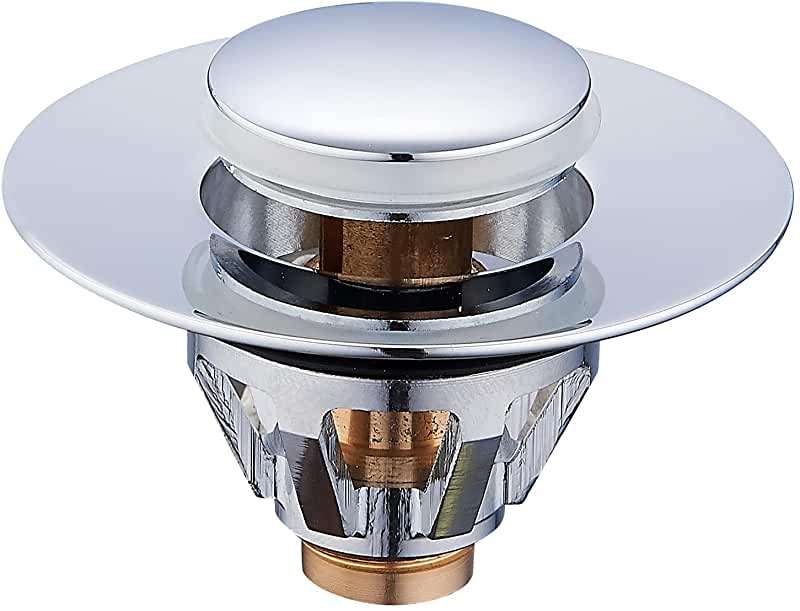 Universal Stainless Steel Pop Up Anti Clog Kitchen Tub Strainer Plug-xinru