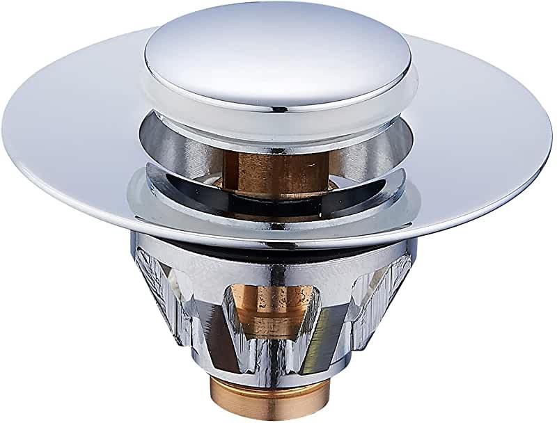 Universal Stainless Steel Pop Up Anti Clog Kitchen Tub Strainer Plug-xinru