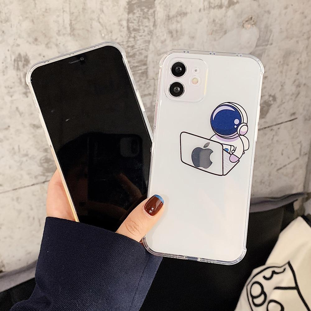 Astronaut Clear Case-xinru