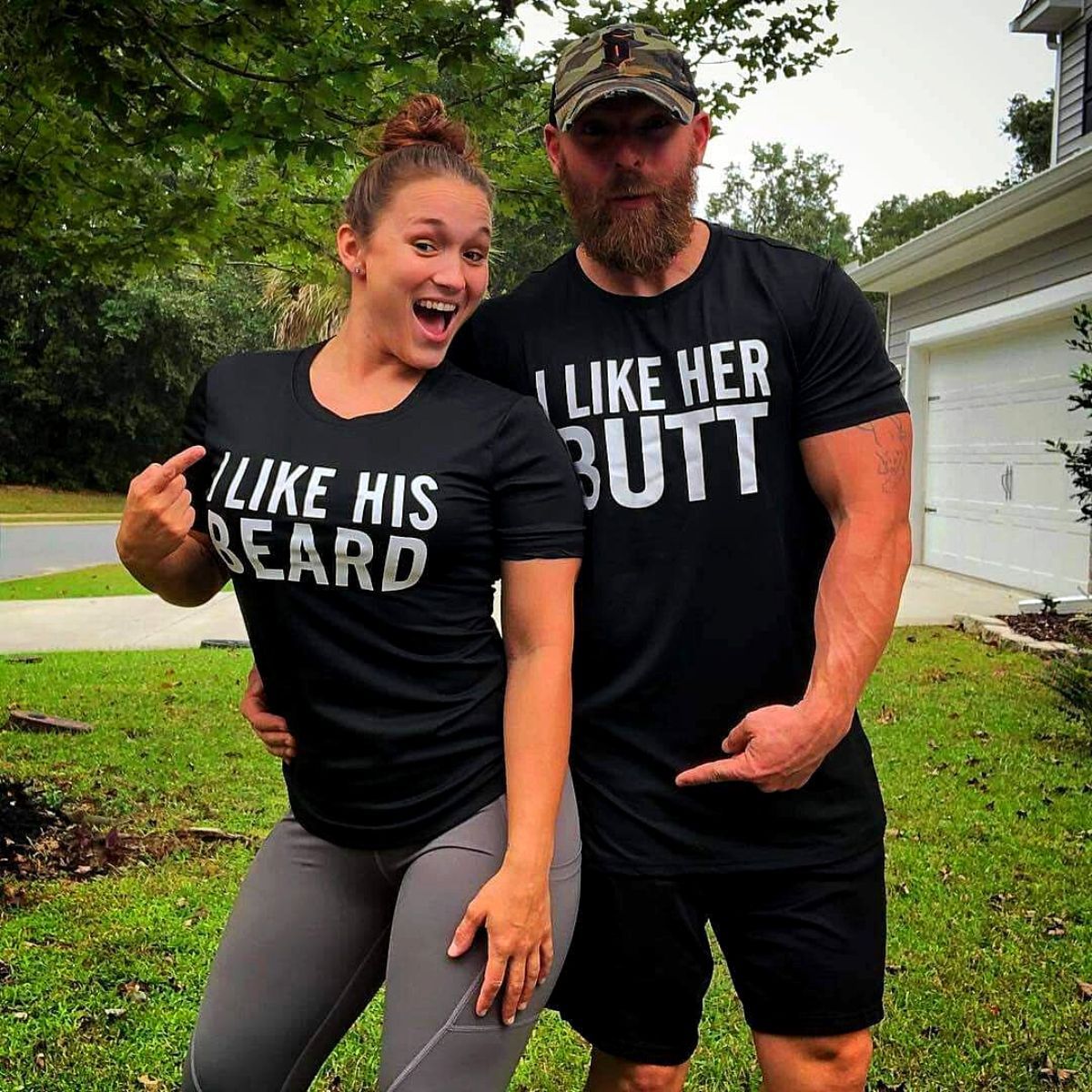 His Beard & Her Butt Shirts-xinru